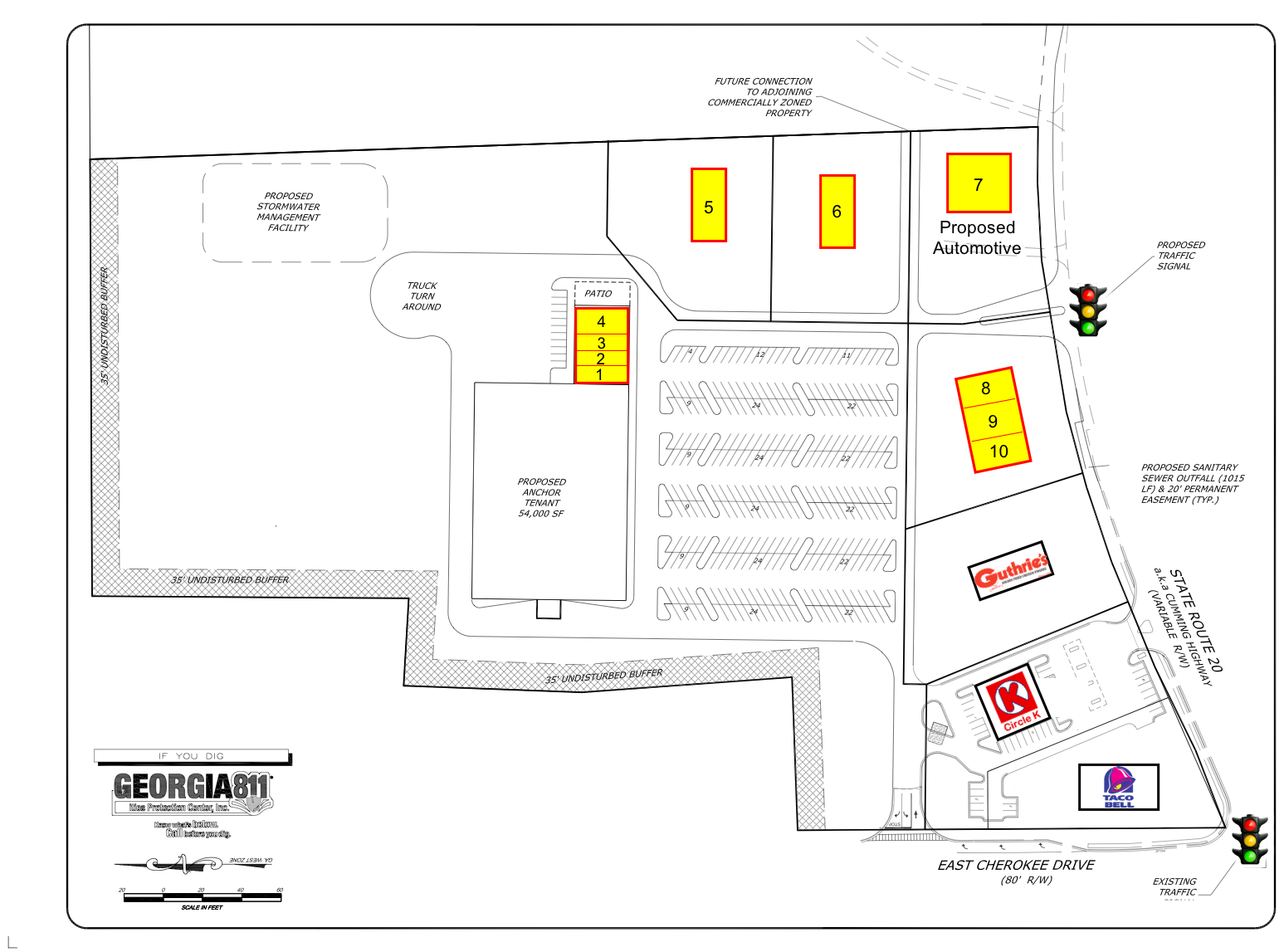 Macedonia intersection map